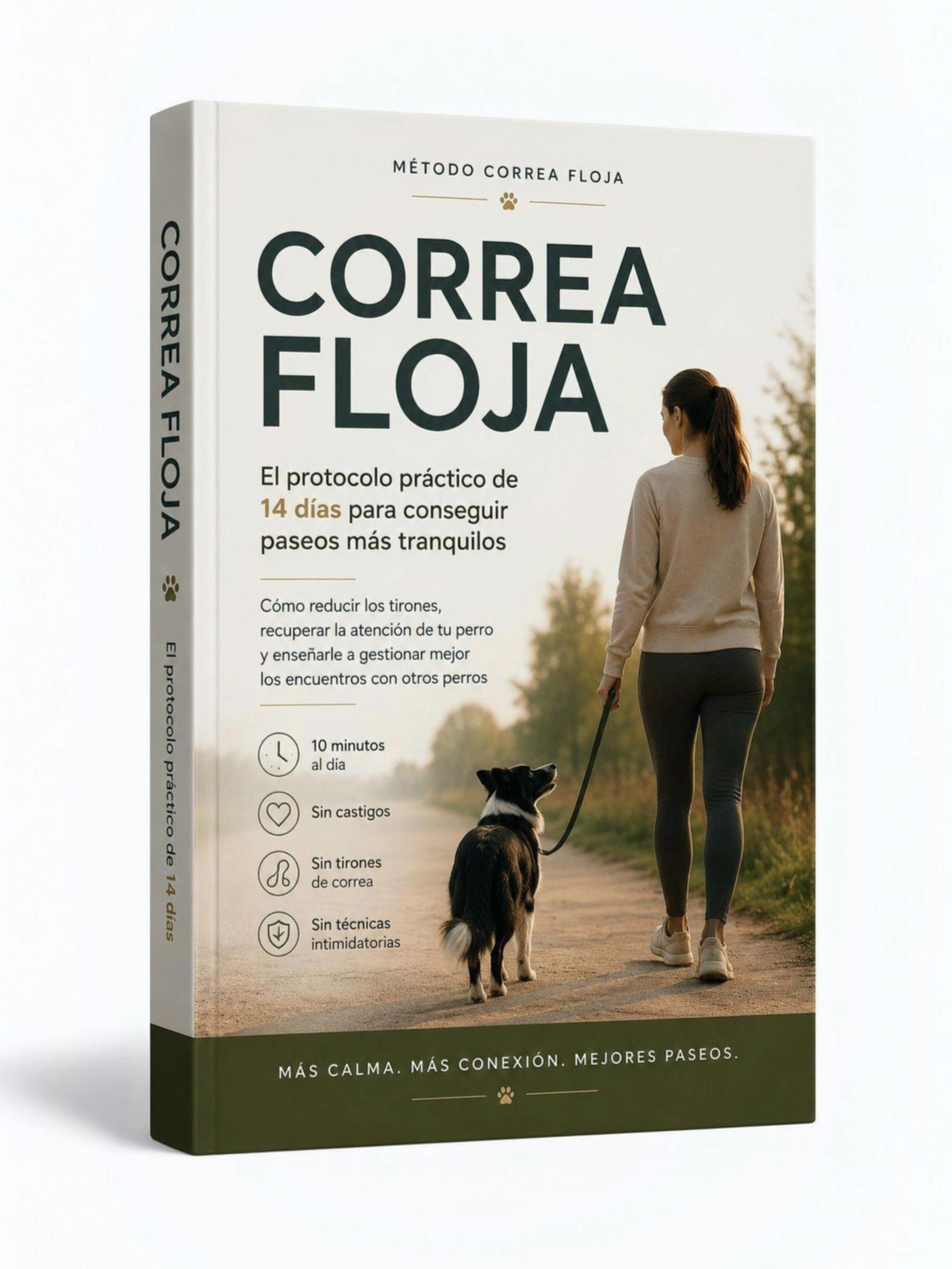 Correa Floja — Protocolo de 14 días para paseos tranquilos
